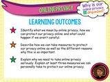 Internet Safety PSHE - Online Privacy and Personal Data