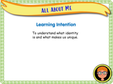 Year 3 - Personal identity - all about me