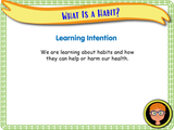 Year 3 - What is a habit?