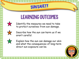 Sun Safety PSHE Lesson