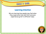 Year 3 - Talking About Grief and Loss