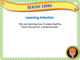 Year 3 - Healthy Eating
