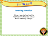 Year 5 - Healthy and Unhealthy Habits