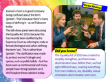 The Equality Act - Sex and Gender PSHE / Citizenship Lesson