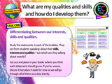 Careers Skills and Qualities KS3 PSHE Lesson