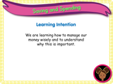 Saving and Spending - KS1/Year 2