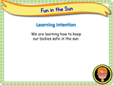 Sun safety - KS1 - Year 1