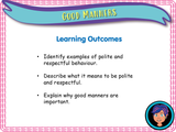 Year 3 - Manners and politeness