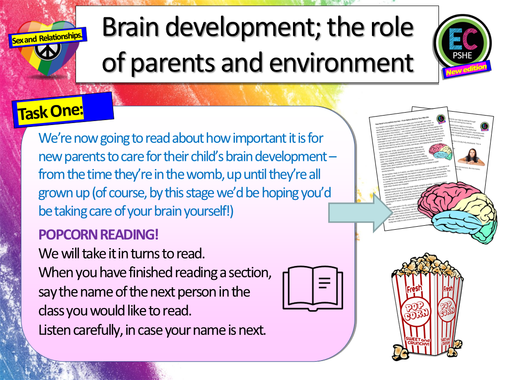 Parenting, Pregnancy + Brain Development RSHE PSHE Lesson – EC Publishing