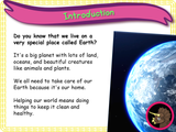 New! Looking After Our Planet - EYFS/Reception