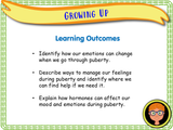 Year 4 - Changing Emotions - Puberty