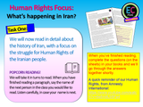 Iran, Protests and Human Rights - Citizenship / Tutor Time Lesson 2026