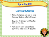 Sun safety - KS1 - Year 1