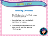 Year 4 - Honesty and Trust
