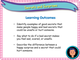 Secrets and surprises KS1/Year 2