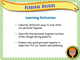 Year 4 - Personal Hygiene KS2