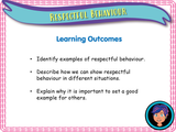 Year 3 - Respectful & Responsible Behaviour