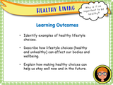 Year 4 - Living a healthy lifestyle PSHE