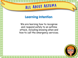 Year 4 - First Aid Part 3 - Asthma and Allergies