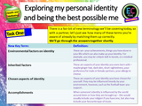 Exploring my identity PSHE Lesson (2 hours)