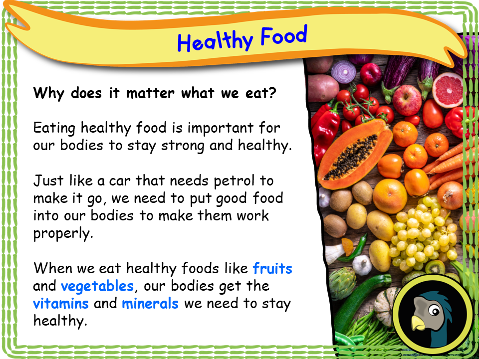 New! Healthy Food EYFS/Reception EC Publishing