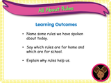 All About Rules - KS1 - Year 1
