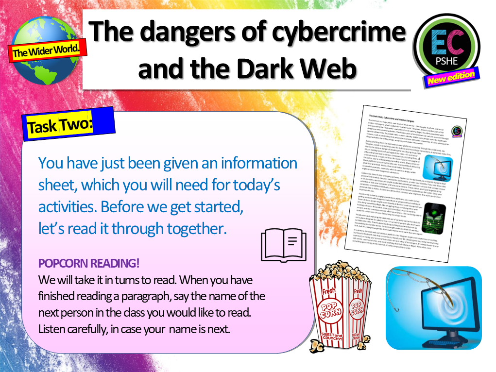 Cybercrime and the Dark Web - PSHE Lesson – EC Publishing