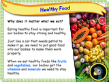 New! Healthy Food - EYFS/Reception