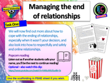 Ending Relationships PSHE Lesson