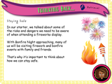 Bonfire night and firework safety