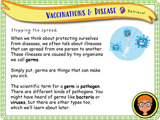 Vaccinations and Disease PSHE Lesson