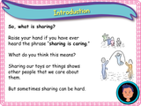 Sharing and Taking Turns - KS1 - Year 1