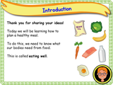 Eating Well - KS1 - Year 1
