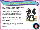 What is Respect? - KS1 - Year 1