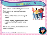 Year 5 - Making Friends and Being a Good Friend KS2