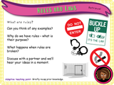 Year 3 - Rules and Laws