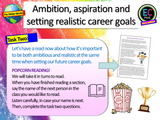 Ambitious, Aspirational but Realistic Careers - PSHE Lesson