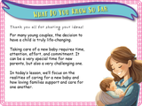 Looking after babies PSHE lesson