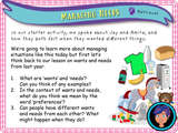 Year 3 - Managing Needs - Assertive and Controlling Behaviour
