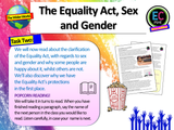 The Equality Act - Sex and Gender PSHE / Citizenship Lesson