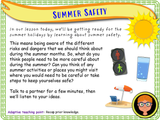 Summer Safety - Year 4