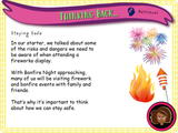 Year 5 - Bonfire night and firework safety