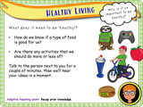 Year 4 - Living a healthy lifestyle PSHE