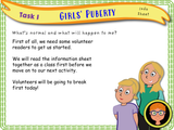 Year 5 - Girls' Puberty PSHE Lesson