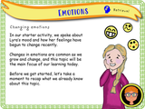 Year 4 - Changing Emotions - Puberty