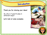 How We Play and Learn - KS1 - Year 1
