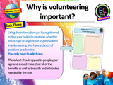 Volunteering - Careers and Employment / PSHE Lesson