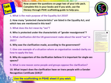 The Equality Act - Sex and Gender PSHE / Citizenship Lesson