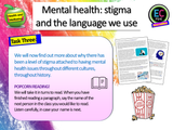 Mental Health Stigma and Language PSHE Lesson