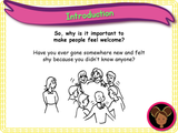 Welcoming Everyone (Diversity / Inclusion) - KS1 - Year 1